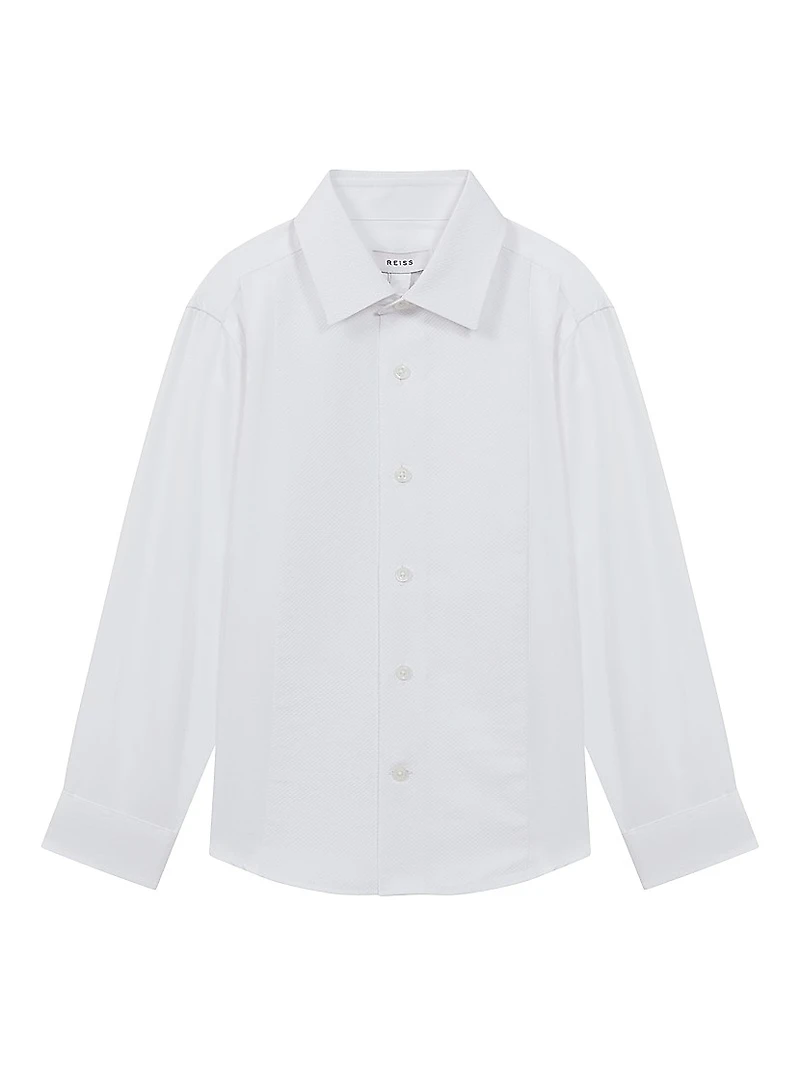 Little Boy's & Marcel Jr Button-Front Shirt