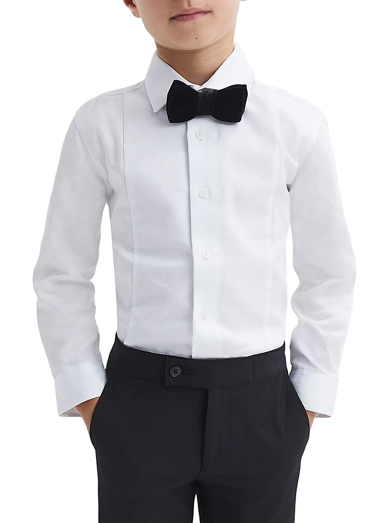 Little Boy's & Marcel Jr Button-Front Shirt