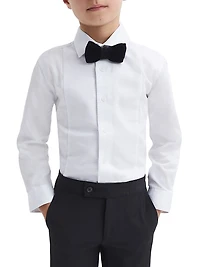 Little Boy's & Marcel Jr Button-Front Shirt