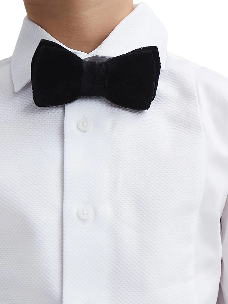 Little Boy's & Marcel Jr Button-Front Shirt