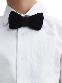 Little Boy's & Marcel Jr Button-Front Shirt