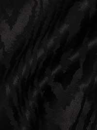 Moiré Tieneck Minidress