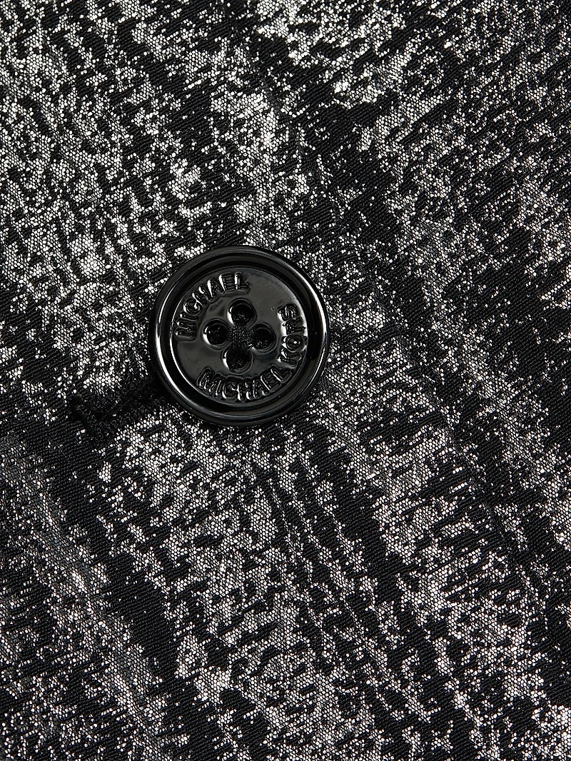 Mensy Metallic Tailored Blazer