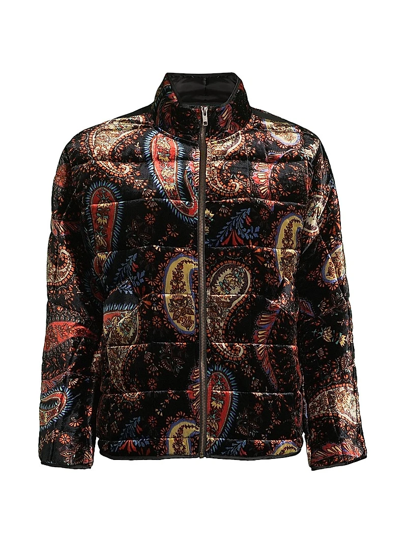 Sezana Paisley Quilted Jacket