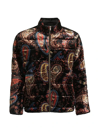 Sezana Paisley Quilted Jacket