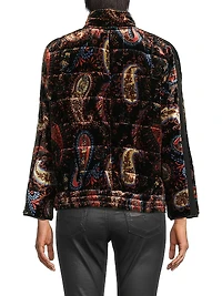 Sezana Paisley Quilted Jacket