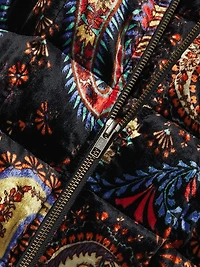 Sezana Paisley Quilted Jacket