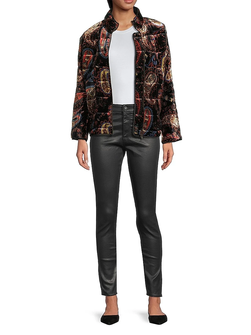 Sezana Paisley Quilted Jacket