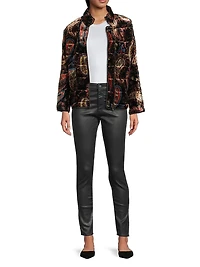Sezana Paisley Quilted Jacket