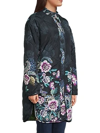 Vivi Printed Reversible Quilted Jacket