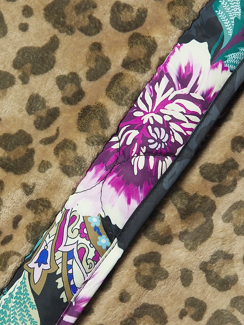 Vivi Printed Reversible Quilted Jacket