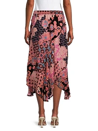 Chamylla Burnout Midi-Skirt