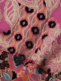 Chamylla Burnout Midi-Skirt