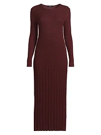 Eletta Rib-Knit Maxi Dress
