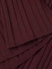 Eletta Rib-Knit Maxi Dress