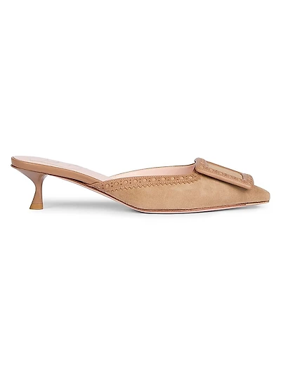 I Love Vivier 45MM Suede Mules