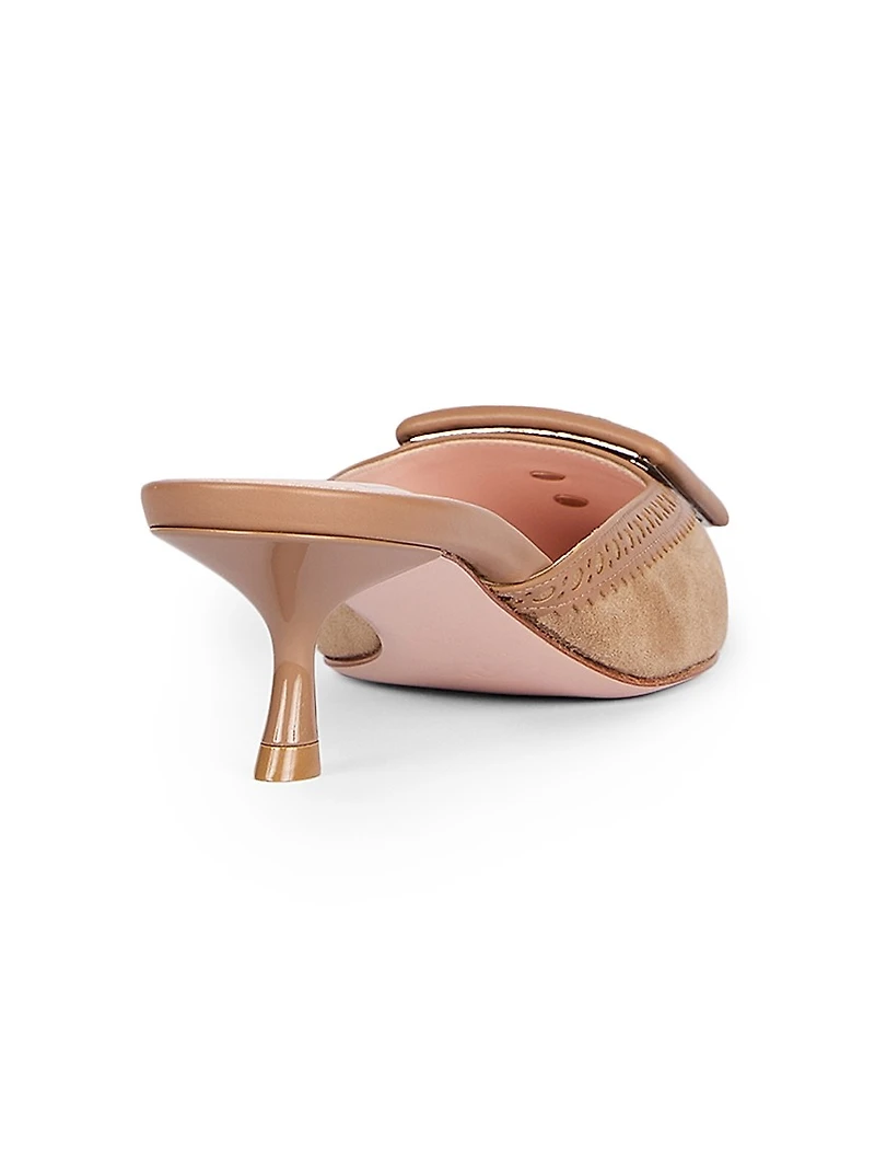 I Love Vivier 45MM Suede Mules