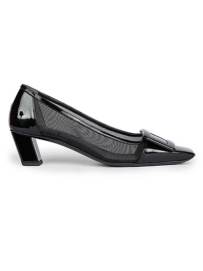 Belle Vivier 45MM Patent Leather Pumps