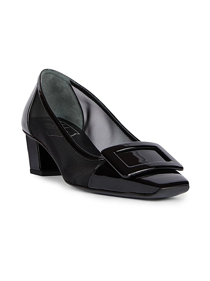 Belle Vivier 45MM Patent Leather Pumps
