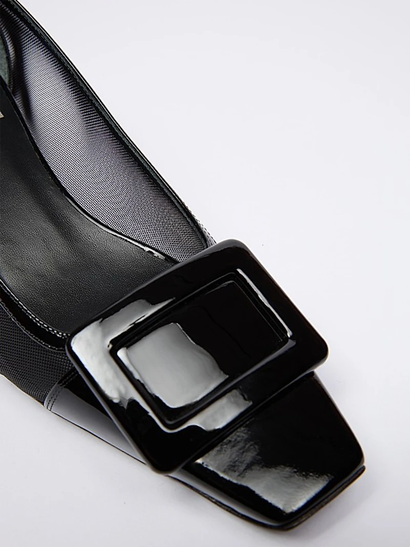 Belle Vivier 45MM Patent Leather Pumps