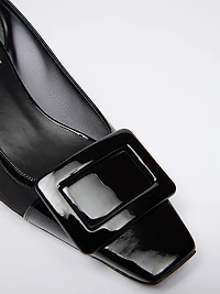 Belle Vivier 45MM Patent Leather Pumps