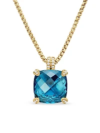 Chatelaine Pendant Necklace 18K Yellow Gold