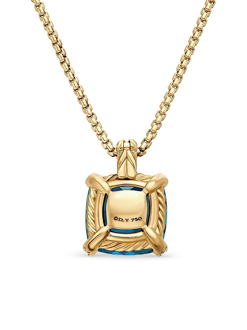 Chatelaine Pendant Necklace 18K Yellow Gold