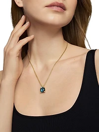 Chatelaine Pendant Necklace 18K Yellow Gold