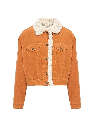 Nellie Corduroy Trucker Jacket