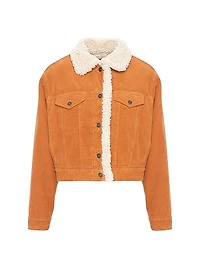 Nellie Corduroy Trucker Jacket