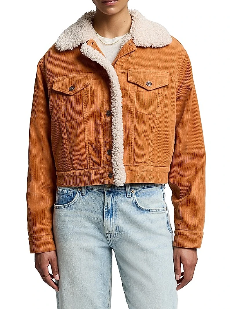 Nellie Corduroy Trucker Jacket