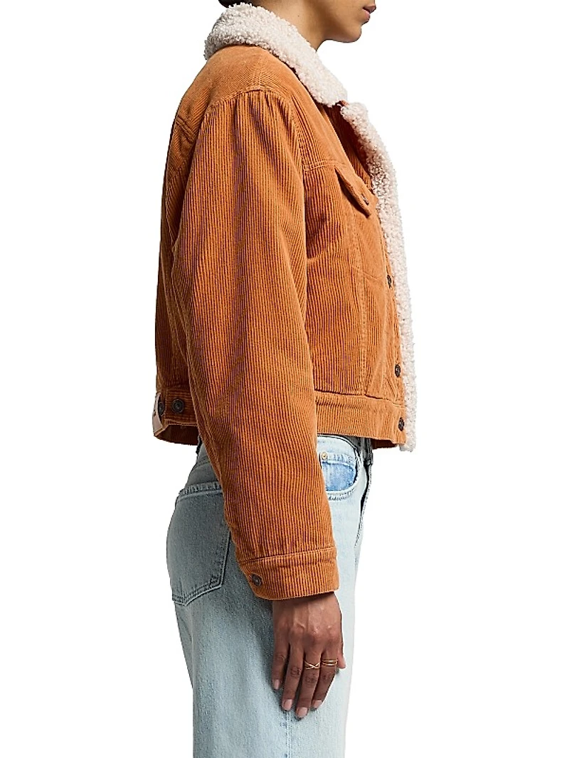 Nellie Corduroy Trucker Jacket
