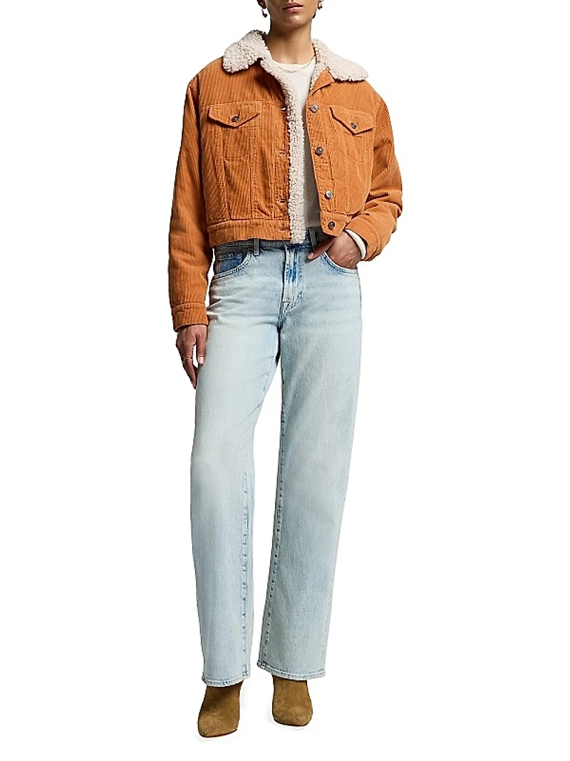 Nellie Corduroy Trucker Jacket