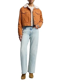 Nellie Corduroy Trucker Jacket