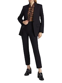Caprara Stretch Jersey Single-Breasted Jacket