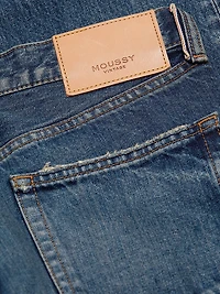 Jessamine Mid-Rise Straight-Leg Jeans
