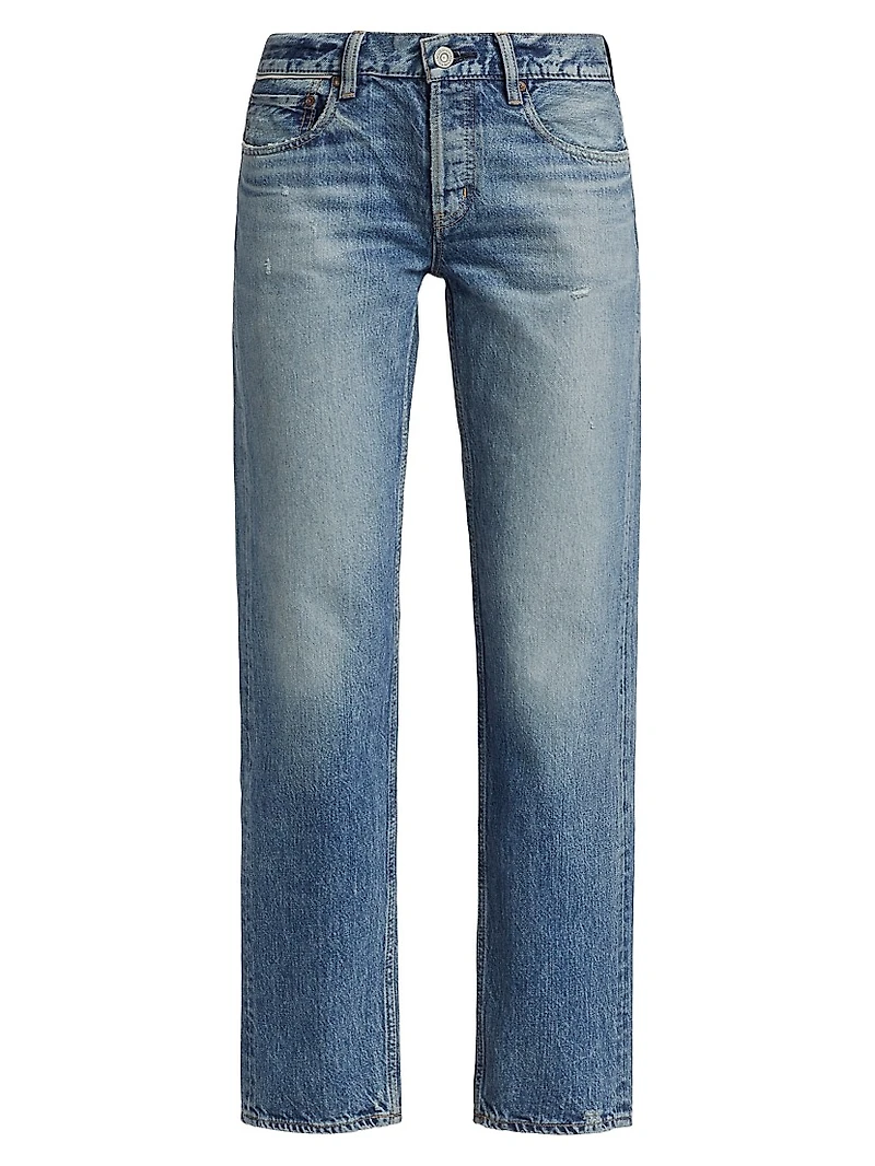Trigg Low-Rise Straight-Leg Jeans
