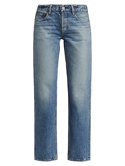 Trigg Low-Rise Straight-Leg Jeans