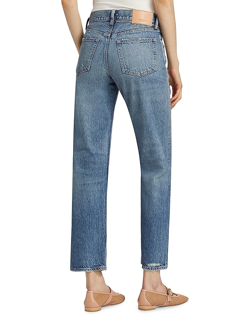 Trigg Low-Rise Straight-Leg Jeans