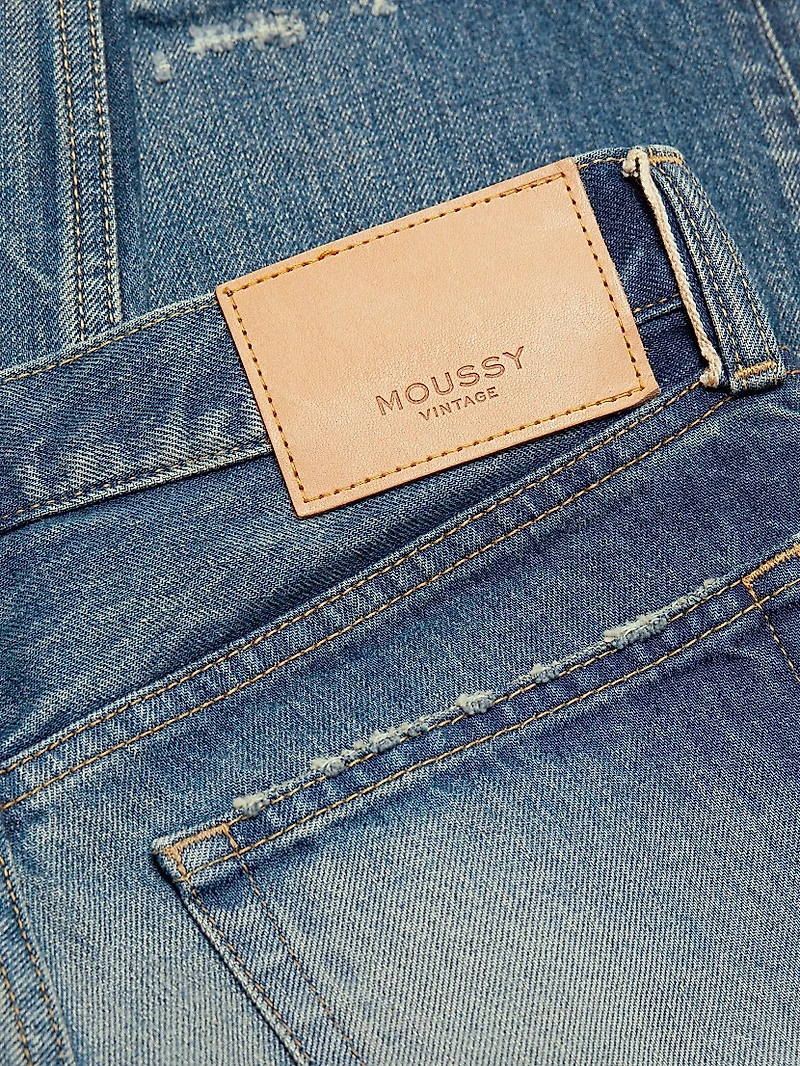 Flemington Low-Rise Cropped Flare Jeans