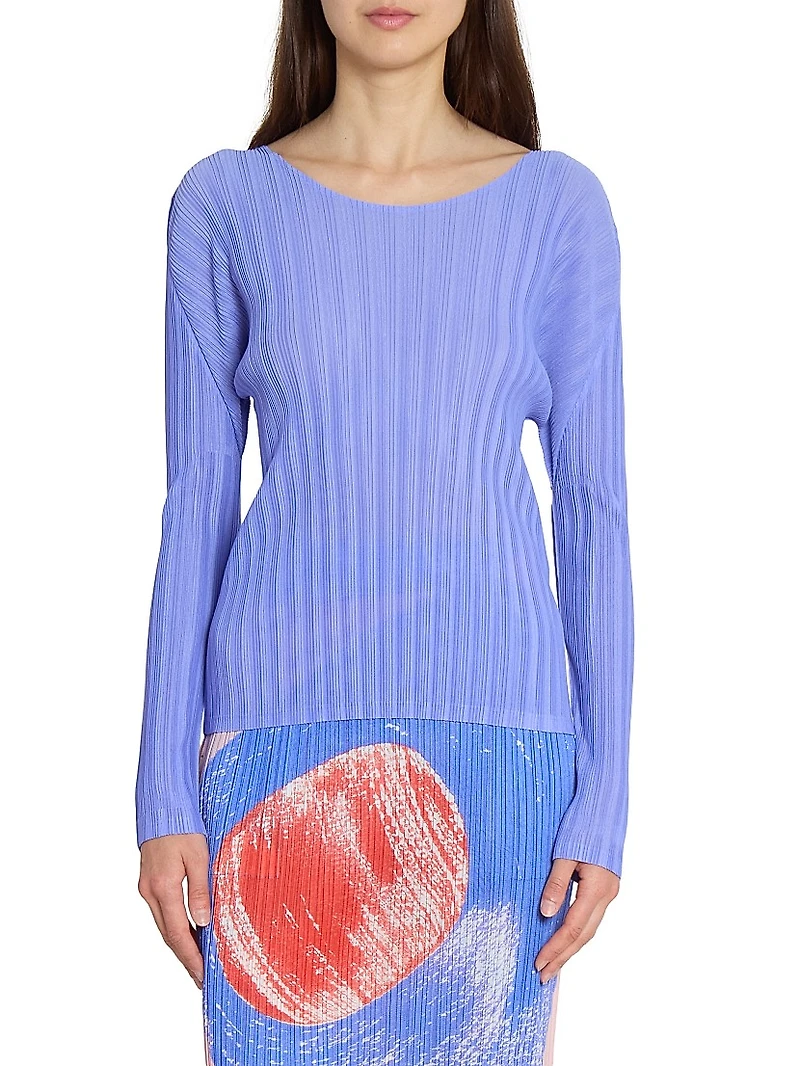 Rib Pleats February Top