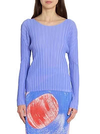 Rib Pleats February Top