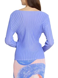 Rib Pleats February Top