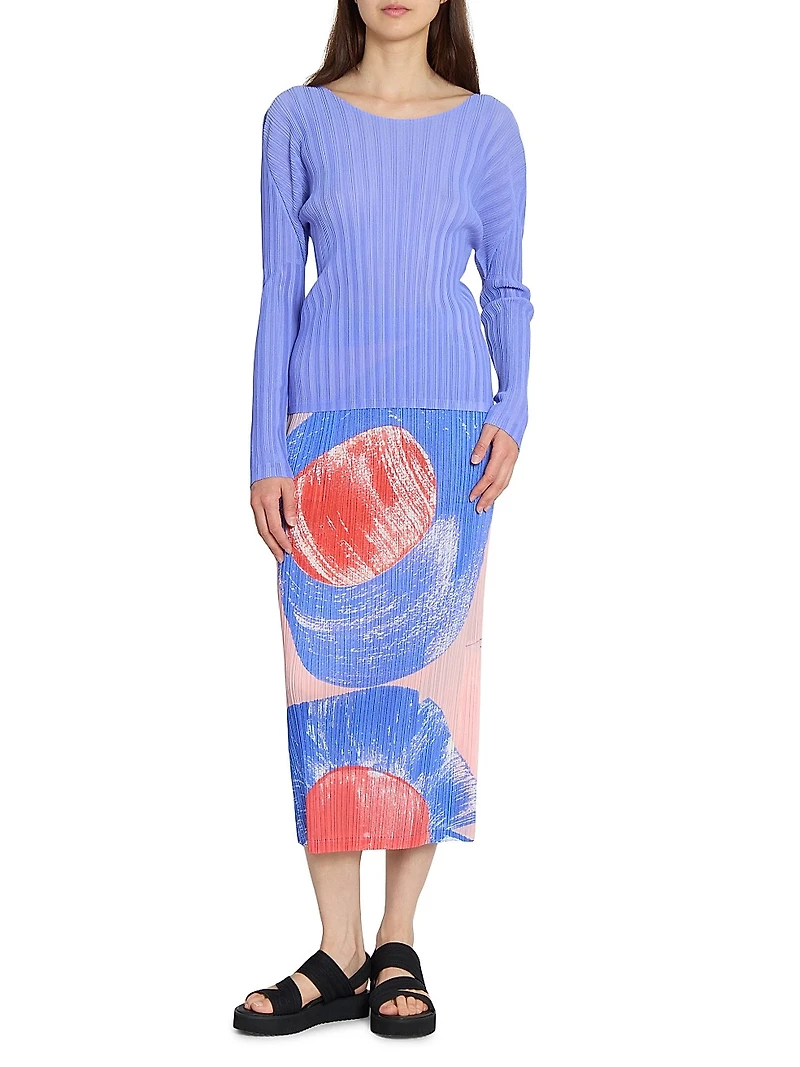 Rib Pleats February Top