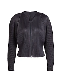 Lantern Plissé Top