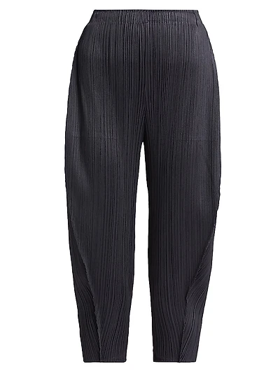 Lantern Plissé Pants