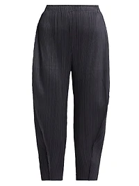 Lantern Plissé Pants