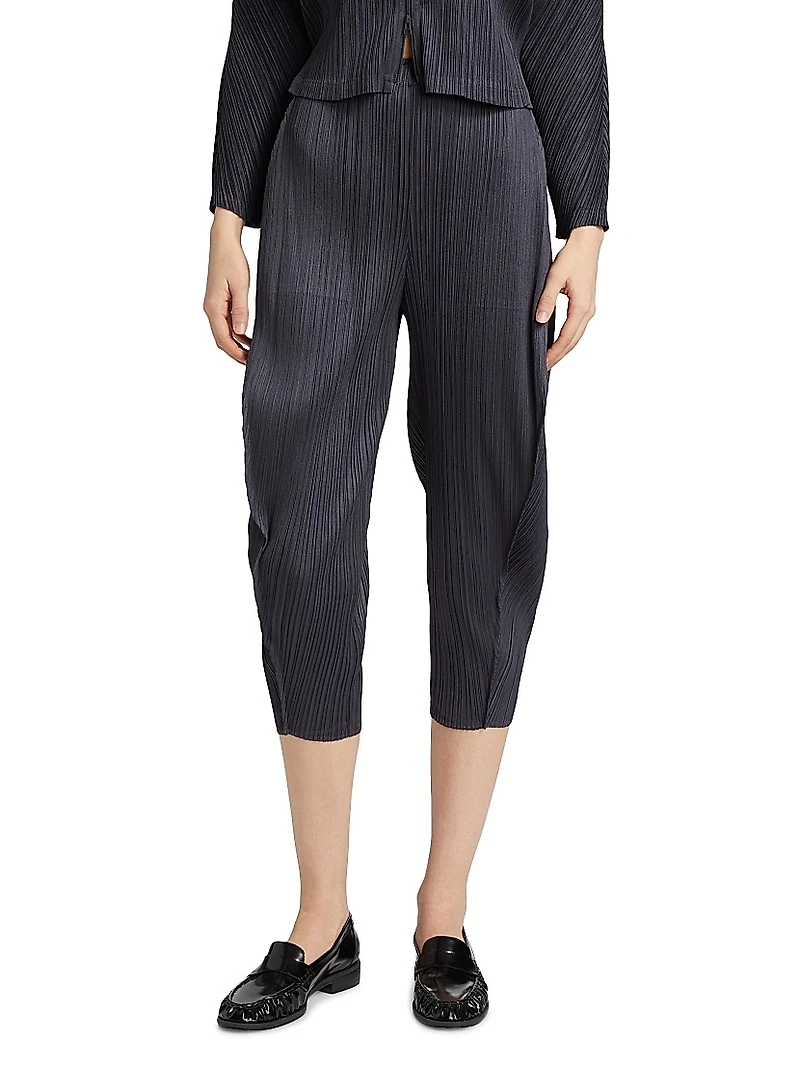 Lantern Plissé Pants