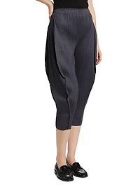 Lantern Plissé Pants
