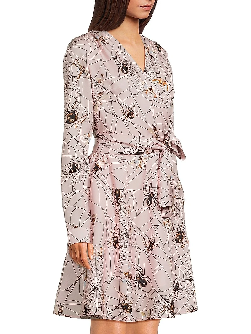 Joi Spider Print Minidress
